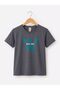 Children's Short Sleeve T-Shirt with Front Print - 3