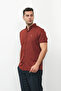 Cotton Lycra Seersucker Fabric Slim Fit Short Sleeve Shirt