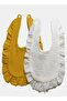 Ruffle Baby Bibs Muslin Set of 2 - 2