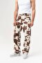 Cavalier Pattern Detailed Baggy Jean Trousers - 4