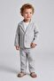 Baby Boy Elastic Waist Jacket, Trousers and T-Shirt Combination for Special Occasions, 3-Piece E