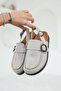 Alora Women's Genuine Leather Closed-Front Sandals Beige - 3