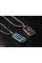 Stainless Steel Sailor's Anchor Necklace with Turquoise & Tiger's Eye Natural Stone Options - 4