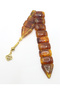 Hareli Brown Love Knot Tasseled Powder Amber Fish Prayer Beads 201025468