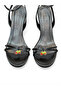 Women's Sandals High Heel Black Strappy Accessories New Season D3740 - 7