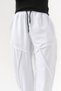 Reverse Stitch Detailed Pleated Shalwar with Elastic Waist and Cuffs - 7