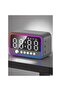 Multifunction LED Alarm Clock with FM Radio, Bluetooth Speaker, AUX, TF Card & Temperature Display - 3