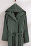 Rina Hooded Bathrobe for Women and Men 100% Cotton |   Premium |   Fast Drying |   High Water Absorption - 2
