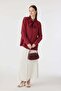 Jacquard Burgundy Shirt 0134 - 3