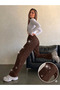 Glittery Loose Fit Cool Sweatpants - 4