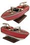 Decorative Metal Speed Boat 25cm - 7