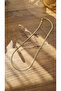 Double Chain Rose Gold Necklace - 3