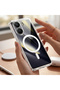 Poco X7 Pro Case with Magsafe Feature, Non-Yellowing Crystal Hard Cover, Transparent