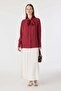 Jacquard Burgundy Shirt 0134