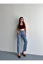 Women's Boy Fit Cropped Lycra Straight Leg Jeans - 3