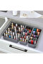 3-Piece Set of Compartmented Makeup and Jewelry Organizer, Bathroom and Kitchen Organizer - 3
