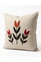 Punch Embroidery Cushion Cover (2 Pieces) 40 cm X 40 cm - 2