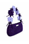 Aurelia Bloom Handmade Knitted Flower Charm Detailed Women's Shoulder Bag - 3