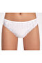 273 Women's 12-Pack Transfer Ribbed Jacquard Patterned Cotton Slip Panties - 2