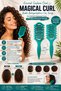 Magical Curl Defining Hair Comb Anti-Frizz Wet Dry Use for Curly Wavy Hair - 3