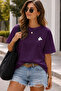 Minimal Ghost Printed Unisex Oversize T-Shirt – Cotton Crew Neck Casual T-Shirt