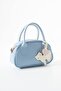 Women's Cat Figure Charm Hand Shoulder Bag - 3