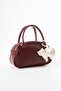 Women's Cat Figure Charm Hand Shoulder Bag - 7