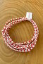 10 Pieces of 2 Models of Red and White Marteniçka Lucky Bracelets - 2