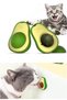 Special Edition Teeth Cleaner Stress Relief Natural Catnip Healthy Hygiene Avocado Catnip Play Ball - 4