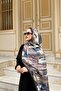 شال ناعم من فرو المنك بنمط فرشاة - 2