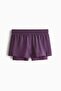 Double-layered running shorts with DryMove™
