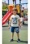 Boy's Summer Shorts Set T-Shirt Shorts Bottom Cotton Pocket Casual Combination 3-4-5-6-7-8-9-10 Years Old - 4