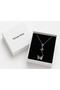 Butterfly Figured Dangle Necklace 316L Stainless Steel Women's Gift - 3