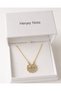 Gold Color Clover Heart Stone Necklace Women 316L Steel Gift - 3