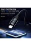 USB C to Lightning Cable 1M Fast Charging Cable -Black - 5