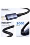 USB C to Lightning Cable 1M Fast Charging Cable -Black - 7