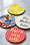 La Dolce Vita Coaster Set of 4 – Sicily Themed – 9 Cm, 3 mm Mdf, Uv Printing, Decorative Coaster - 2