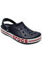Bayaband Clog Unisex Navy Blue-Red Slippers 205089-4Cc - 5