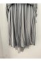 Authentic Women's Loose Gray Linen Tulle Skirt - 4