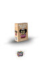 Snackzotic Minnie Mouse Themed 3D Micro Block Figure - 200 Piece Building Set with Pink Dress - 3