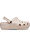 Classic platform clog w women's powder slipper 206750-6ur