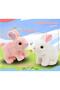 Interactive Plush Bunny Toy with Sound & Hopping Action for Kids - 3