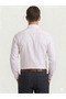 Men's White Slim-Fit Shirt - 80% Cotton Easy-Iron Fabric - 8