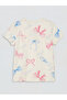 Esvab • Modern & Distinctive Zero Roba Collar Girls' Printed Shorts Pajama Set - 3