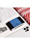 محفظة بطاقات باللون الأزرق والأسود من تروف - 4