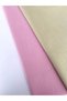 2 Pieces of Cotton Fabric (50 cm x 50 cm) in Pastel Pink and Green for Bags, Wallets, and Craft Projects