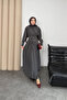 Valeno Model Coupra Model Fabric Belt Detailed Dress - 3