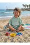 Children's Muslin Sea Poncho with Hood, Cotton, Quick Drying - 2