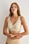 Wire Free Removable Pads Seamless Non-Marking Laser Cut B Cup Women's Bra 3305 - 4