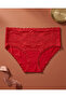 Plus Size Women's Lace Panties with Elastic Waistband - 3